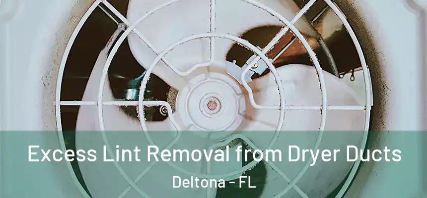 Excess Lint Removal from Dryer Ducts Deltona - FL